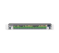 EQA31 31 Bands Graphic Sound Equalizer DSP Processor Profesional Digital Audio Equalizer DJ Studio Recording Effect Equalizador(Silvery)