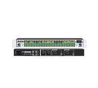 EQA31 Professional Digital Equalizer Graphic Equalizer Led Audio Sound Processor Sound System Dj Equipment Audio(Silver)