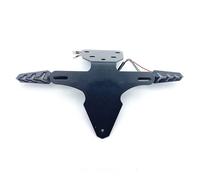 EQAUHYB C Compatible With Zontes For Roadster For 125 Rear Taillight License Plate Holder License Plate Light Turn Signal Replacement(No turn signal)
