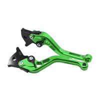 EQAUHYB Clutch Brake Lever Set Compatible with for YZF600R for Thundercat 1996-2007 Front Rear Drum Brake Levers Motorcycle Clutch CNC Adjustable Lever(Green)