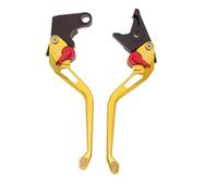 EQAUHYB Clutch Brake Lever Set Compatible with for Z1000 2007-2016 2008 2009 2010 2011 2012 2013 2014 2015 Motorcycle CNC Brake Clutch Handle Lever Adjustable(Yellow)
