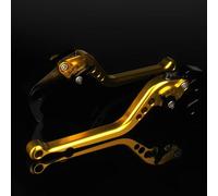EQAUHYB Clutch Brake Lever Set for CB599 for CB600 for Hornet 600 1998-2006 for CBF500 2004-2007 for CBR900RR 1993-1999 Motorcycle Brake Clutch Lever Folding Handle(Yellow)