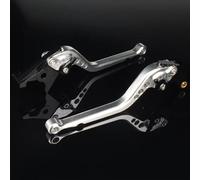 EQAUHYB Clutch Brake Lever Set for CB599 for CB600 for Hornet 600 1998-2006 for CBF500 2004-2007 for CBR900RR 1993-1999 Motorcycle Brake Clutch Lever Folding Handle(Silver)