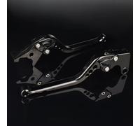 EQAUHYB Clutch Brake Lever Set for CB599 for CB600 for Hornet 600 1998-2006 for CBF500 2004-2007 for CBR900RR 1993-1999 Motorcycle Brake Clutch Lever Folding Handle(Black)