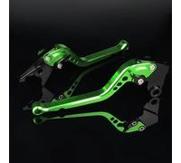 EQAUHYB Clutch Brake Lever Set for CB599 for CB600 for Hornet 600 1998-2006 for CBF500 2004-2007 for CBR900RR 1993-1999 Motorcycle Brake Clutch Lever Folding Handle(Green)