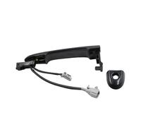 EQAUHYB Door Handle Parts Compatible with Nissan for Juke 2010 2011-2019 Front Outside Door Handle Driver Right Side Keyless Entry 80644-3WC2A 80640-3WC2A 80644-1FE0A(with Hole)