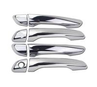 EQAUHYB Handle Cover Compatible with Hyundai for Creta for Ix25 for Cantus 2014 2015 2016 2017 2018 2019 Chrome Side Door Handle Cover Trim 8pc Handle Shell