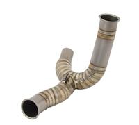 EQAUHYB Motorcycle Exhaust Compatible With Ducati For Monster 950 937 2021 2023 Motorcycle Exhaust Esacpe Moto Middle Pipe Slip On Motorcycle Exhaust Link For Connect Pipe