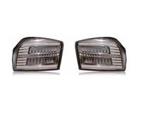 EQAUHYB Right Tail Light Compatible With City Tailight 2008-2014 Upgrade Modified To DRL Dynamic Turn Signal Taillight Auto Accessories TYPY Car(White)