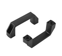 EQEQE Luggage Handle Strap,Pull Strap,1Pcs Pull Handle 180mm Hole Distance Plastic for Household Cabinet Cupboard Drawer Door Black(90 mm)