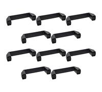 EQEQE Luggage Handle Strap,Pull Strap,1Pcs Pull Handle 180mm Hole Distance Plastic for Household Cabinet Cupboard Drawer Door Black(120mm)