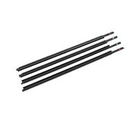 EQJSHL 4PCS Car Window Sealing Strip For Suzuki SX4 Hatchback 2007-2014 Door Glass Seal Front Rear Moulding Trim Rubber Belt Window Seals Belt