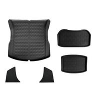 EQJSHL Car Floor Mats Slip For Tesla For Model 3 Highland 2024 XPE Storage Box Cover LHD/RHD All Weather Trunk Cargo Liners(Trunk 5pcs)