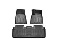 EQJSHL Car Floor Mats Slip For Tesla For Model S 2016-2020 Cargo Liners All-Weather Easy Clean Trunk Carpet Mat(3pcs RHD)