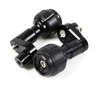 EQJSHL Motorbike Frame Sliders Motorcycle Frame Slider Crashguard Protector For K&awasaki For Ninja 400 Z400 2018-2022 2023 Crash Pad Falling Bumper Accessories Falling Protection(BLACK)