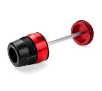 EQJSHL Motorbike Frame Sliders Motorcycle Rear Wheel Axle Slider Anti Crash Protector For B&MW R 1300 R1300 GS 1300GS GS1300 R1300GS 2023-2025 Falling Protector Falling Protection(RED)