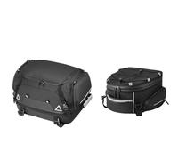 EQJSHL Motorcycle Frame Crash Bars Tail Bags for BMW R1200GS R1250GS R 1250 GS Adventure LC Luggage Panniers Rack Top Cases Tool Placement Package(18+42 Tail Bag)