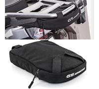 EQJSHL Motorcycle Frame Crash Bars Waterproof Bag for MT 07 MT09 Tail Rear Bags Luggage Tool Placement Tool Placement Package(Black)