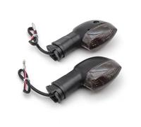 EQJSHL Motorcycle Front Rear Turn Indicator Signal Light For Y&amaha XSR-900 MT-03 MT-07 YBR-250 MT-09 TDM 900 WR250R Directional Signal(Smoke)