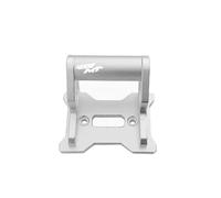 EQJSHL Motorcycle GPS Navigation Bracket For CFMOTO 450MT 2025 CNC Aluminum Mobile Phone Stand Extension Holder Mounting Support Mobile Phone Stand(Silver 1,22mm)