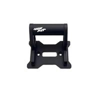 EQJSHL Motorcycle GPS Navigation Bracket For CFMOTO 450MT 2025 CNC Aluminum Mobile Phone Stand Extension Holder Mounting Support Mobile Phone Stand(Black 1,22mm)