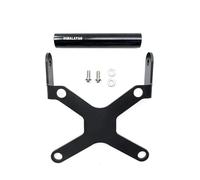 EQJSHL Motorcycle GPS Navigation Bracket For Royal Enfield Himalayan 450 2024 2025 Aluminum Phone Holder Stand Plate Crossbar Parts Mobile Phone Stand(Black 1,22mm)