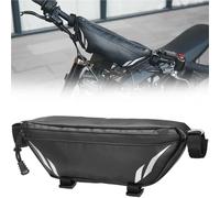 EQJSHL Motorcycle Handlebar Bag For B&MW R1200GS R1250GS LC Waterproof Storage Handle Bar Bag Travel Repair Tool Placement Bag Saddle Bags(Titanium)
