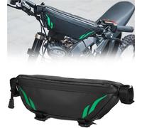 EQJSHL Motorcycle Handlebar Bag For B&MW R1200GS R1250GS LC Waterproof Storage Handle Bar Bag Travel Repair Tool Placement Bag Saddle Bags(GREEN)