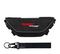 EQJSHL Motorcycle Handlebar Bag For Benelli Trk702 Trk702x Repair Tool Placement Bag Waterproof Bag Travel Bag Saddle Bags(BLACK 2)