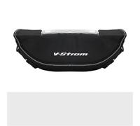 EQJSHL Motorcycle Handlebar Bag For Suzuki V-Strom 800 VStrom DL 800 DL800 2024- Storage Travel Tool Bag Frame Storage Bag Saddle Bags(BLACK 2)