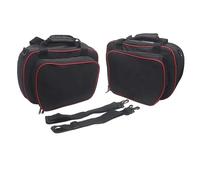 EQJSHL Motorcycle Inner Bags For Ducati Multistrada V4 S 2021 Side Panniers Cases Side Bags Waterproof Bag Travel Bag Saddle Bags(BLACK 2)