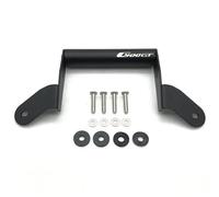 EQJSHL Motorcycle Navigation Bracket For BMW C400GT 2019-2022 22 MM Smartphone And GPS Adaptor Holder Mounting Extension Bar Mobile Phone Stand(Black 1)