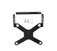 EQJSHL Motorcycle Phone Navigation Bracket For Royal Enfield Himalayan450 2024 2025 Cellphone GPS Plate Holder Stand Adaptor Mobile Phone Stand(Black 2,12mm)