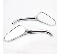 EQJSHL Motorcycle RearView Mirror For Virago XV 250 500 535 700 750 920 1100 Handlebar Mounting Convex Field View