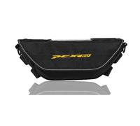 EQJSHL Motorcycle Saddle Bag Motorcycle Handlebar Storage Bag Accessory Waterproof and Dustproof Navigation Pouch Tool Package for H&onda PCX160 PCX 160 Crash Bar Bag(Yellow)