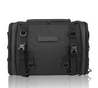 EQJSHL Motorcycle Saddle Bag Motorcycle Saddle Bag Saddlebag Tailbag for K&awasaki ER6F ER-6F ER6N ER-6N Z900 Tail Bag Mount Panniers Rack Top Case Crash Bar Bag(Black 35L-50L)