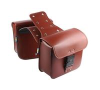 EQJSHL Motorcycle Saddlebag For Y&amaha XSR125 XSR155 XSR700 XSR900 XSR 155 700 900 125 Luggage Side Bag Tool Storage Bags Saddle Bags(Brown)