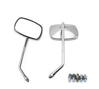 EQJSHL Motorcycle Side Rear View Mirror For B&MW For R Nine T R1200GS S1000RR F800R S1000XR R1250GS Adventure F650GS G310R Driver Mirror(Chrome)