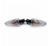 EQJSHL Motorcycle Turn Signal Light For B&MW G310R G650GS C600 C650 Sport C650GT R1200GS LC ADV R1200R Stop Indicator Lamps Signal Lamp(CLEAR,21mm)