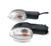 EQJSHL Motorcycle Turn Signal Light For Y&amaha FZ1 FZ8 For Fazer FZ1N FZ6 N/S/R XJ6/Diversion Auxiliary Indicator Lamp Blinker Signal Lamp(CLEAR)