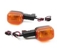 EQJSHL Turn Signal Light Motorcycle Turn Signals Light Indicators For BWS 50 125 Zuma 50 FX 125 R Zuma X BeeWee MBK BOOSTER Scooter Bulb Lights Turning Indicators(Amber,REAR)