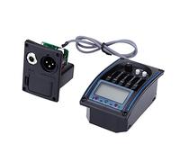 EQLC-5 5-Band EQ Equalizer System Acoustic Guitar Preamp Piezo Pickup LCD Screen Tuner