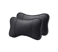 EQLIFD 2PCS Car PU Leather headrest Neck Pillow, for Great Wall Haval GWM UTE Tank Voleex C10 C30 C50 Steed Wingle 5 7 POWER Pao Seat Head Cushion Adjustable Strap Head Neck Comfort Support Cushion