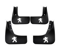 EQLIFD 4 Pcs Car Mud Flaps, for Peugeot 3008 2016-2021 Front Rear Mudflaps Wheel Tire Splashproof Protection Splash Guards Fender Auto Accessories