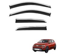 EQLIFD 4PCS Auto Acrylic Window Wind Deflectors, for Dacia Spring Electric 2019-2025 Enhance Driving Comfort Window Deflectors Sun Visor car Accessories