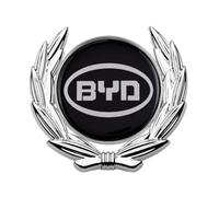 EQLIFD Car Metal body Emblem sticky, for BYD seal BYD F3 BYD S1 PRO Letters Sign Badge Stickers Emblem Letters Sticker Decorations Accessories,B