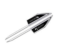 EQLIFD Car Metal body Emblem sticky, for Citroen DS SPIRIT DS3 DS4 DS4S DS5 5LS DS6 DS7 DS Letters Sign Badge Stickers Emblem Letters Sticker Decorations Accessories,A