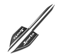 EQLIFD Car Metal body Emblem sticky, for SportS Letters Sign Badge Stickers Emblem Letters Sticker Decorations Accessories,B