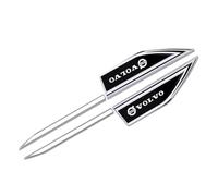 EQLIFD Car Metal body Emblem sticky, for Volvo C30 C70 S40 S80 V40 V60 V90 Letters Sign Badge Stickers Emblem Letters Sticker Decorations Accessories,A
