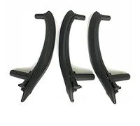 EQPWZG LHD RHD Left Right Interior Door Handle Assembly Set With Outer Leather Cover, for BMW, for X5 X6 F15 F16 2014-2018 door handle(LHD Carbon fiber)